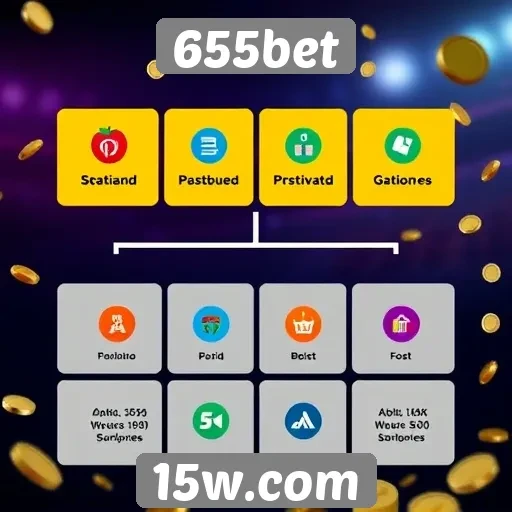 Análise da estrutura de bônus do site 655bet