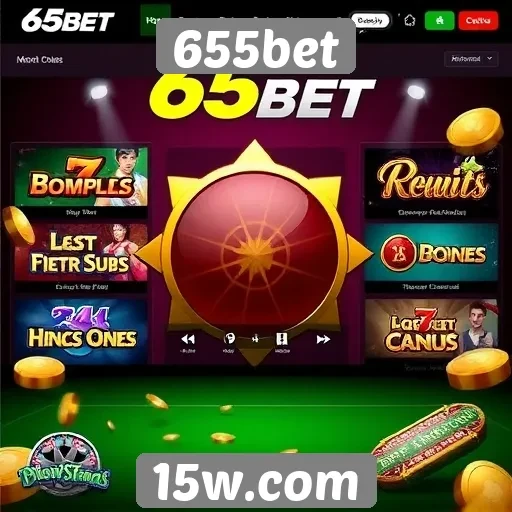 Principais jogos disponíveis na 655bet